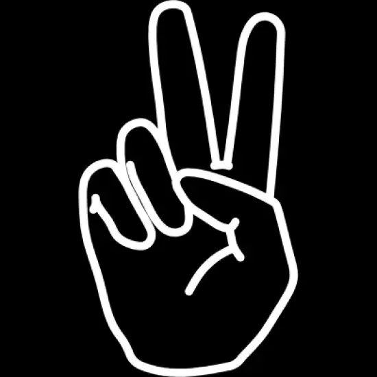 Men's Design By Humans peace By desiredesign T-Shirt image {1}