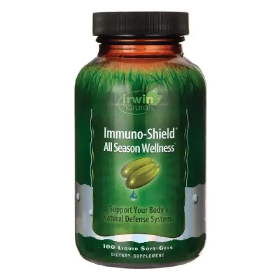 Irwin Naturals Immuno-Shield 100 Softgels image {1}