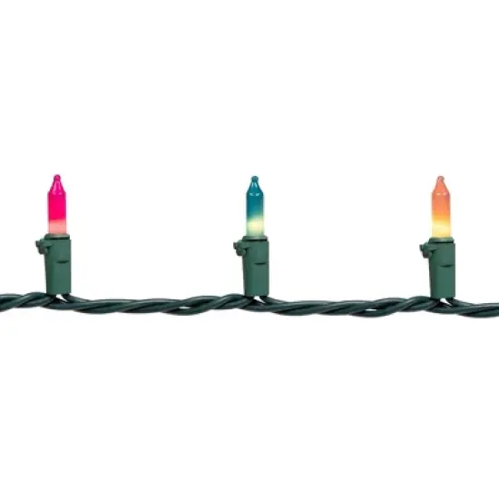 Northlight Mini Easter Light Set - Pastel Multi-Color - 7' Green Wire - 35ct image {8}