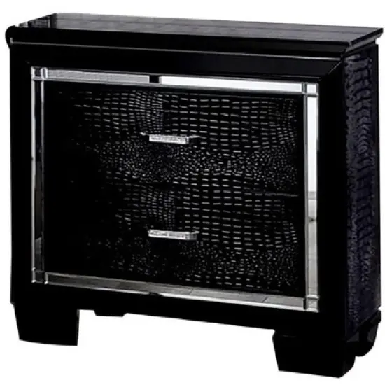 Sapphtopaz Modern Nightstand with 2 Drawers Bedside Table, Night Stand for Bedroom, Living Room image {4}