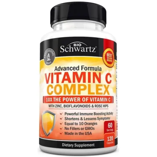 Vitamin C Complex Capsules, Bioschwartz, 120ct image {3}