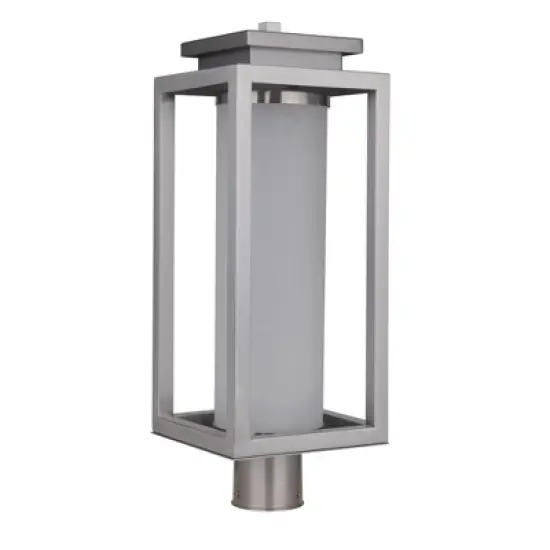 Craftmade Lighting Vailridge 1 - Light Post Light in  Stainless Steel image {2}