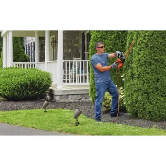 Black & Decker 20" SAWBLADE Electric Hedge Trimmer image {5}