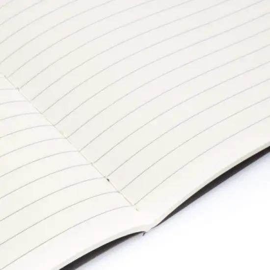 Simply Genius A5 Lined Notebooks with Softcover - College Ruled Notebook - 92 pages, 5.5" x 8.3" (Black, 6 pack) image {6}