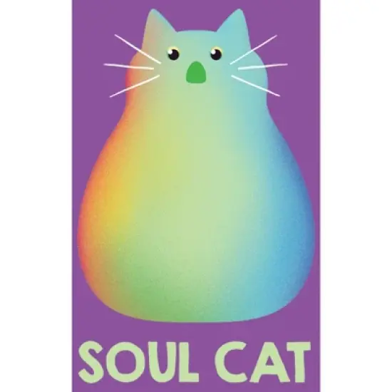 Girl's Soul Rainbow Cat T-Shirt image {1}