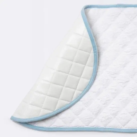 Changing Pad Liner White with Blue Edge - Cloud Island&trade; 3pk image {2}