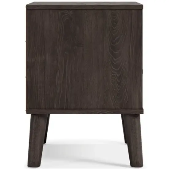 Piperton Nightstand Black/Gray - Signature Design by Ashley image {5}
