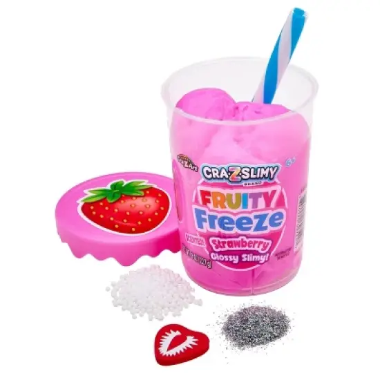 Cra-Z-Slimy Perm Strawberry Pink Drink image {2}