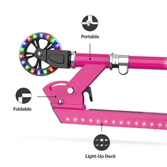 Jetson Jupiter Kids' Kick Scooter with LED Lights image {14}