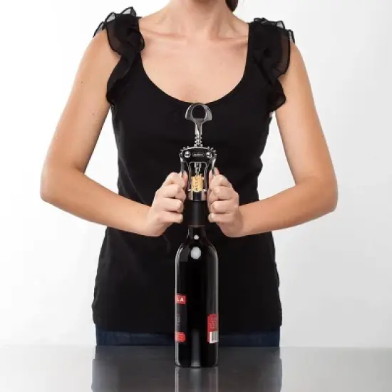 ZYLISS Easy Corkscrew Wine Opener 7.5" Stainless Steel E930046U image {3}