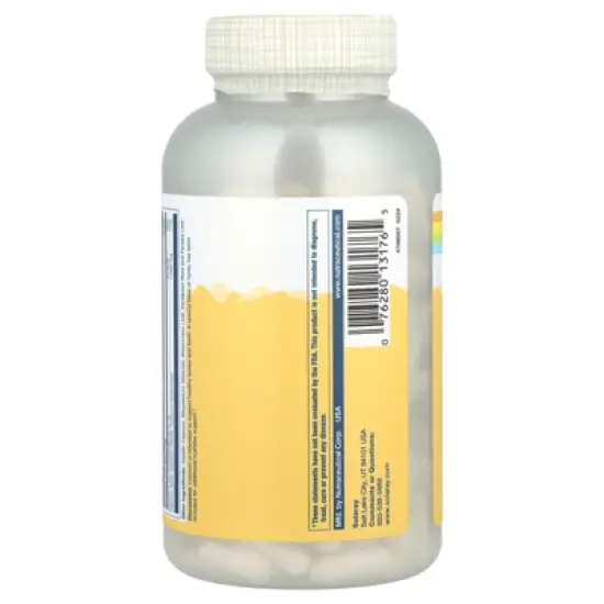 Solaray Calcium Citrate with Vitamin D-3, 240 Capsules image {2}