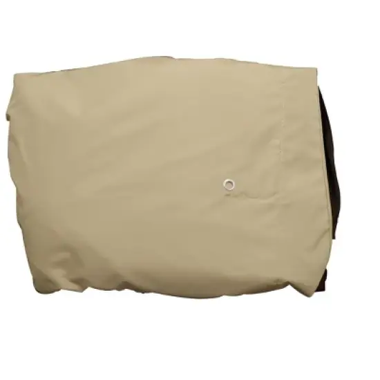 Replacement Canopy Top for Lowe's Allen Roth Heavy Duty Gazebo Roof Gazebo Top with Air Vent 10X12 Gazebo CoverReplacement Top Only (beige) image {1}