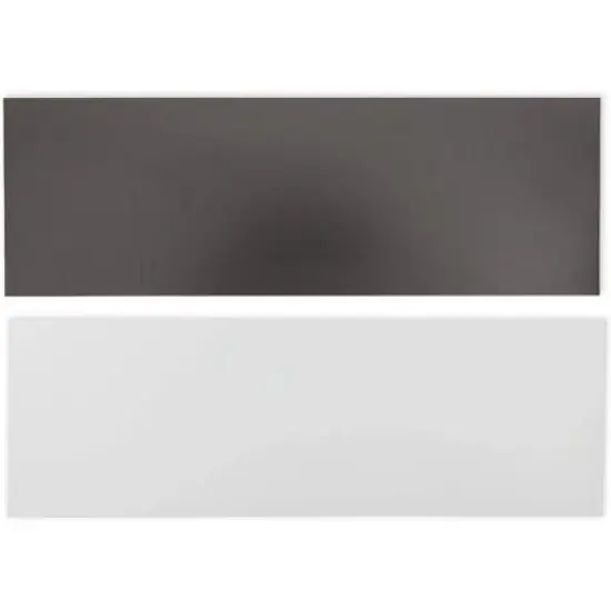 Bright Creations 12-Pack White Blank Magnetic Car Sign Label, Non-Adhesive Magnetic Sheets (12 x 4 in) image {5}