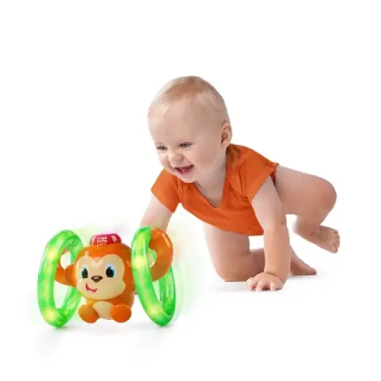 Bright Starts Roll & Glow Monkey image {1}