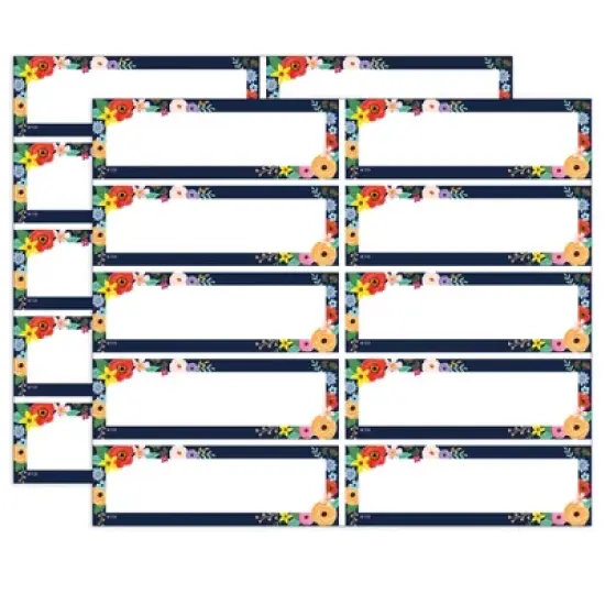 Teacher Created Resources&reg; Wildflowers Magnetic Labels Accents, 20 Per Pack, 2 Packs image {4}