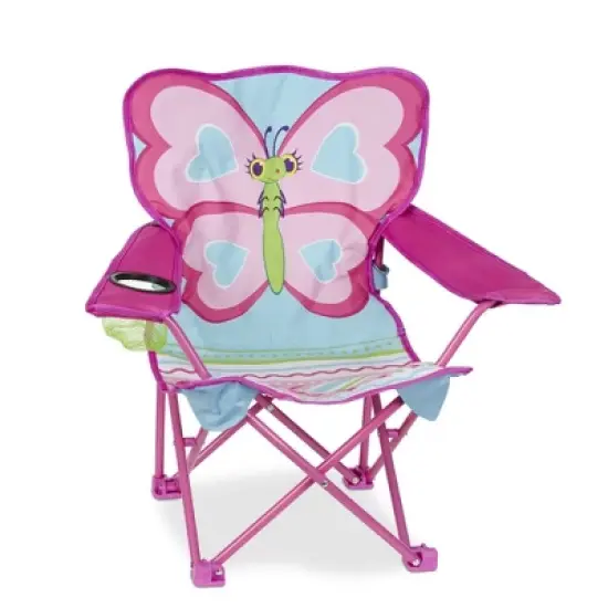 Melissa & Doug Sunny Patch Cutie Pie Butterfly Folding Lawn and Camping Chair image {5}