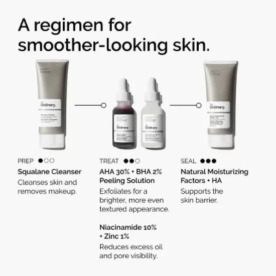 The Ordinary AHA 30% + BHA 2% High-Strength Peeling Solution for Brightening - 1 fl oz - Ulta Beauty image {6}
