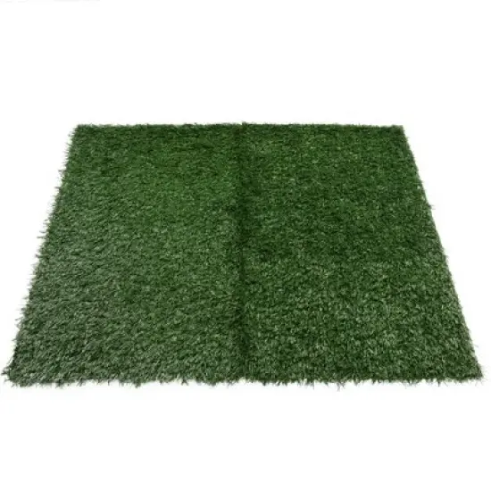 2 Pack Dog Grass Potty Pad For Dogs Professional Potty Training Reusable Artificial Grass For Dogs Portable Dog Grass Turf Potty Pad Indoor Outdoor image {6}