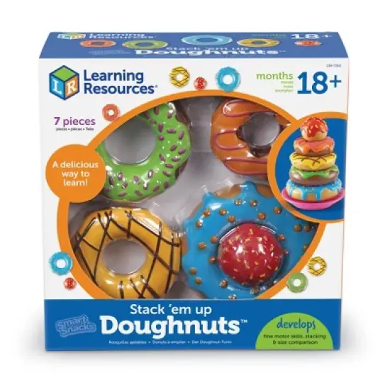 Learning Resources Smart Snacks Stack \'Em Up Doughnuts image {5}