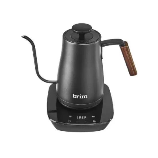 Brim - 0.8L Electric Kettle - Matte Black Stainless Steel image {1}
