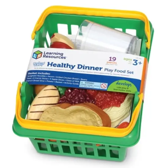 Learning Resources Healthy Dinner Play Food Basket image {2}