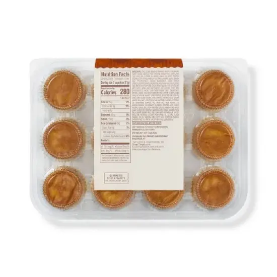 Harvest Pumpkin Spice Mini Cupcakes - 10oz/12ct - Favorite Day&trade; image {2}