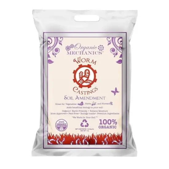 Organic Mechanics Worm Castings Soil Amendment image {6}