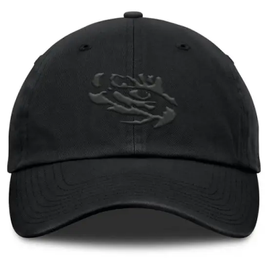 NCAA LSU Tigers Unstructured Black Tonal Cotton Hat image {1}
