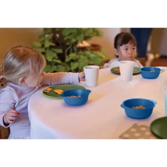 Red Rover 7" 4pk Bamboo Kids' Plates Blue/Green/Purple image {2}