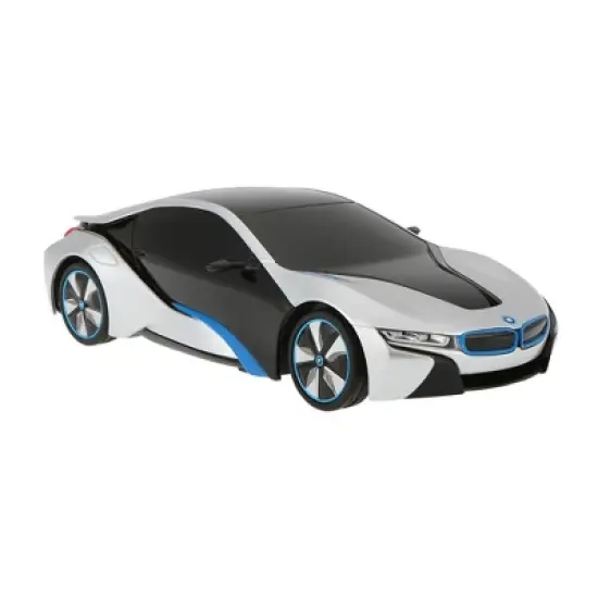 Link Ready! Set! Go! 1:24 RC BMW i8 Concept Remote Control Futuristic Sports Car - White image {2}