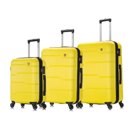 DUKAP Rodez Lightweight 3pc Hardside Luggage Set image {22}
