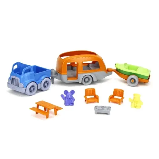 Green Toys Eco-Friendly RV Camper Set image {1}