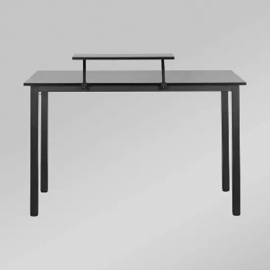 Computer Desk with Stand Black -Techni Mobili image {5}