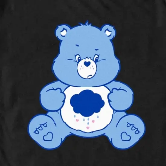 Men's Care Bears Grumpy Bear Sitting T-Shirt image {1}