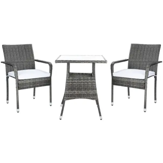 Laban Bistro Set - Outdoor - PAT7718 - Safavieh image {11}