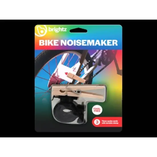 Brightz Bike Noisemaker - Beige: Universal ABS Accessory image {6}