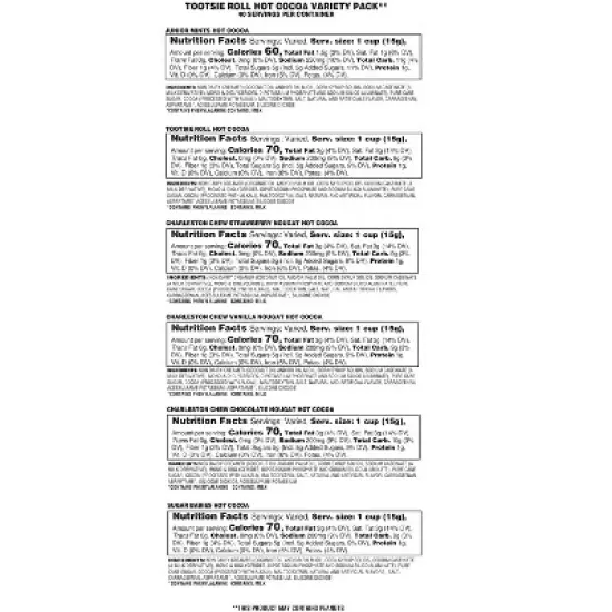 Tootsie Roll Candy Flavored Hot Cocoa Pods Variety Keurig 2.0 Maker, 40 ct image {2}