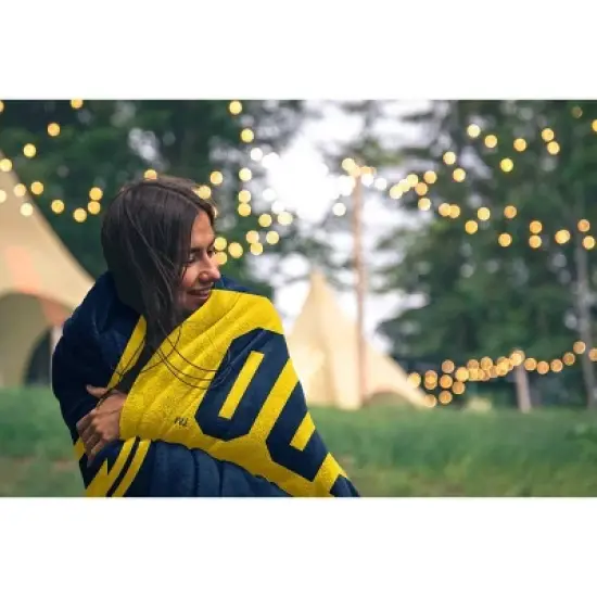 NCAA Toledo Rockets Ultra Soft Tailgate Throw Blanket image {1}