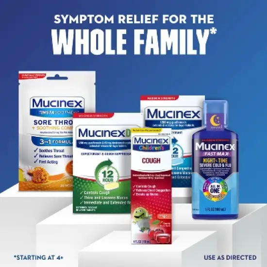 Mucinex Children's Cough Medicine - Cherry Liquid - 4 fl oz image {7}