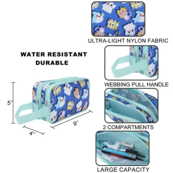 Lanky Box Dual-Compartment Utility Case With Webbing Pull Handle image {3}
