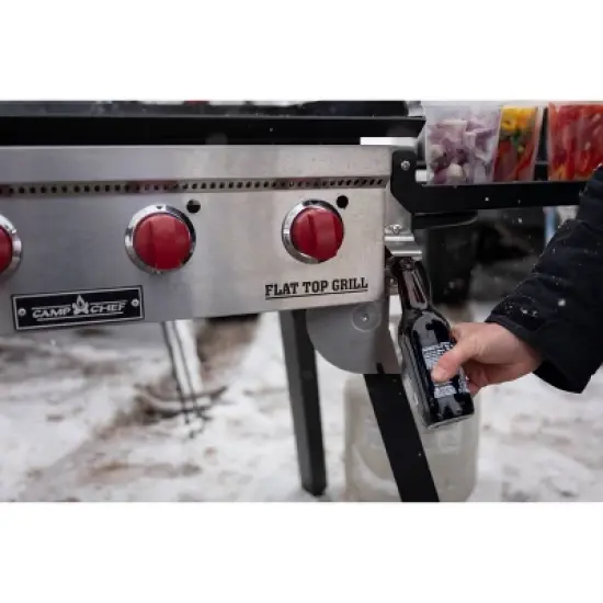 Camp Chef Portable 4 burner Flat Top Gas Grill FTG600P image {11}