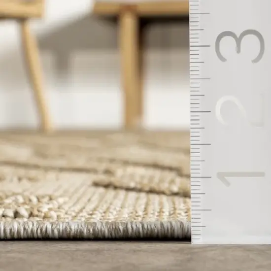 nuLOOM Kisha Transitional Abstract Indoor/Outdoor Patio Area Rug image {2}