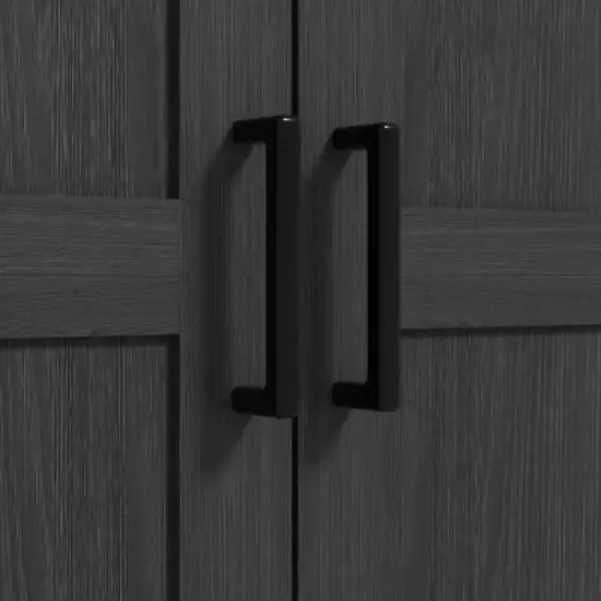 HOMCOM 69" Tall Farmhouse Kitchen Pantry Storage Cabinet with Drawer and Adjustable Shelves image {5}