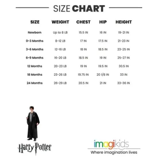 Harry Potter Baby Girls Bodysuit T-Shirt Mesh Skirt and Leggings 4 Piece Layette Set Newborn to Infant image {6}