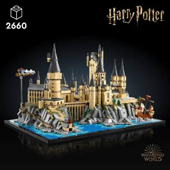 LEGO Harry Potter Hogwarts Castle and Grounds Wizarding Building Set 76419 image {1}