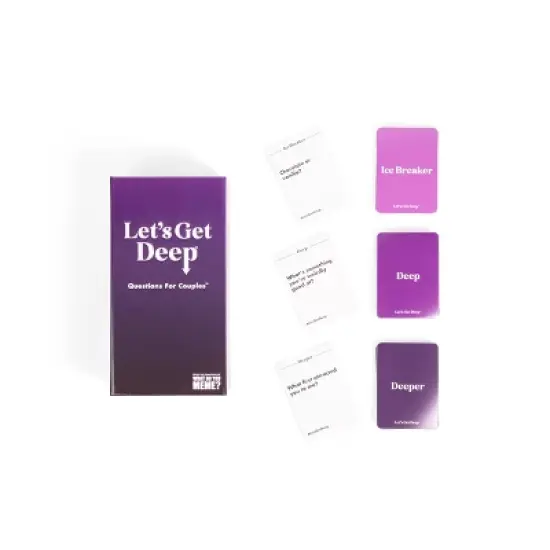 Let's Get Deep Adult Party Game by What Do You Meme? image {2}