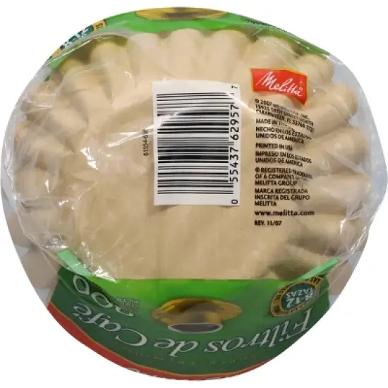 Melitta 8-12cup Super Premium Coffee Filters 200ct image {4}
