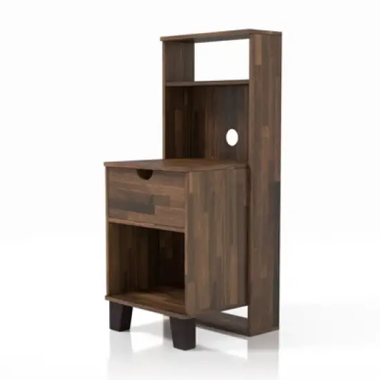 Loreman 1 Drawer Nightstand - miBasics image {15}