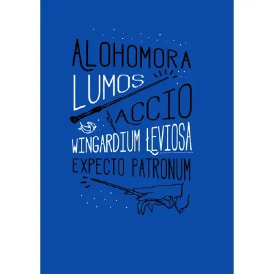 Boy's Harry Potter List of Spells T-Shirt image {1}