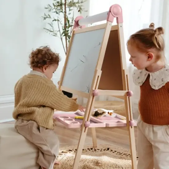 Tiny Land&reg; Magnitales Easel for Kids - Pink image {5}